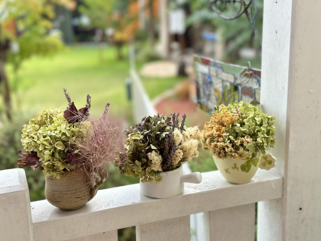 ドライフラワーアレンジ♡