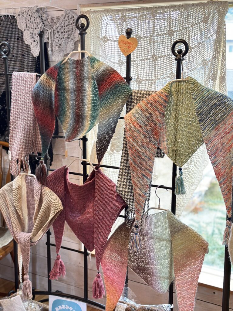 編み物販売会7日目！