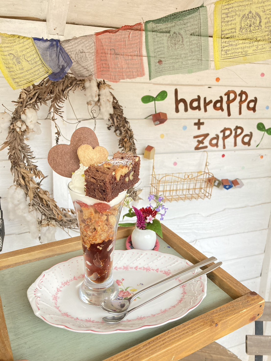 ゆはなさんコラボパフェ🍫